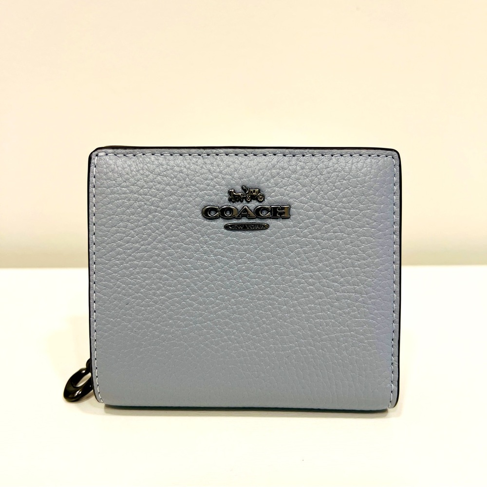 Coach Gray Snap Wallet - NWT
